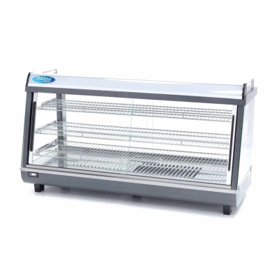 Inox Vitrine Chauffante 186L